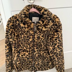 a new day Leopard Print Jacket